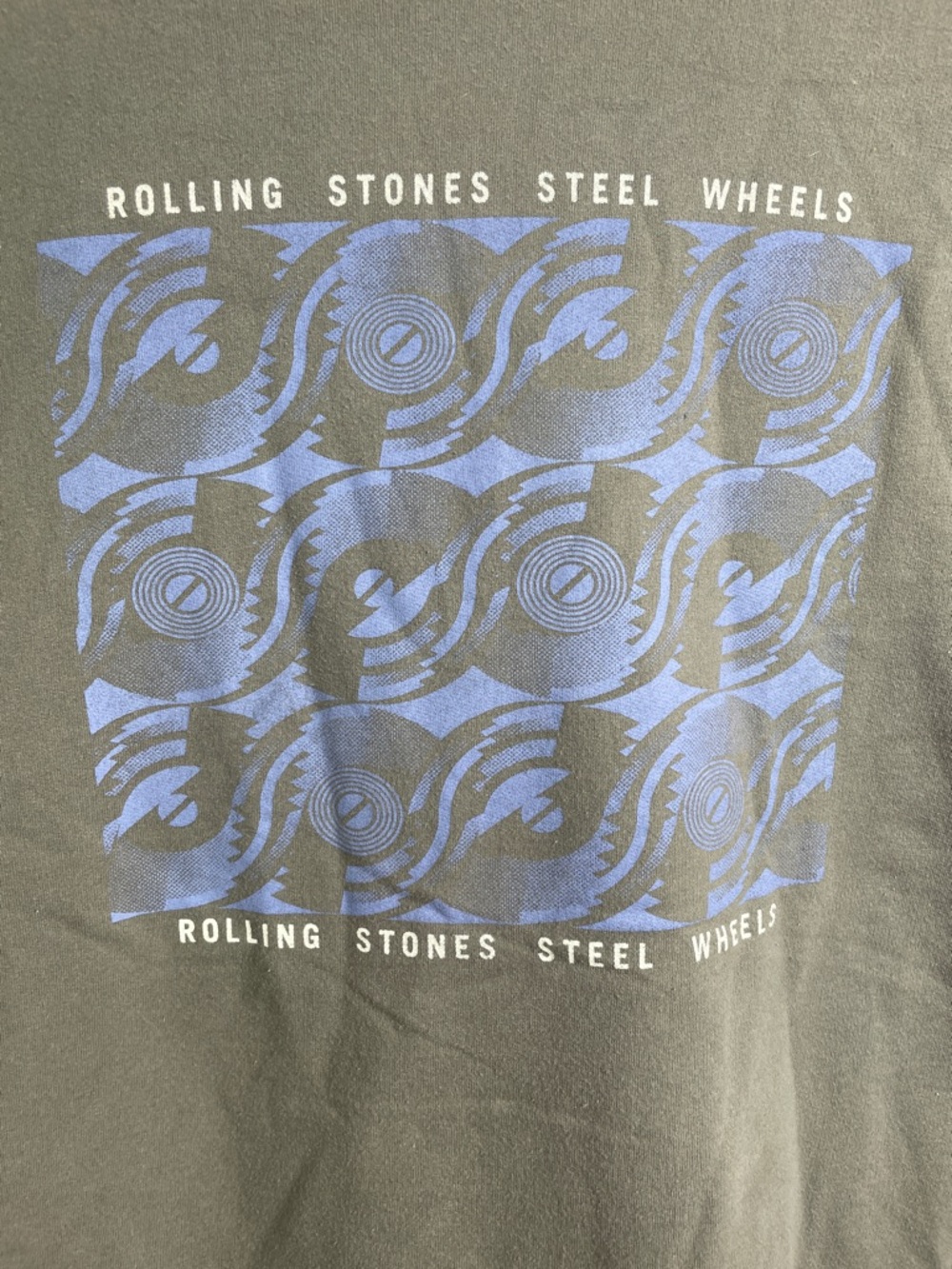 Rolling Stones Steel Wheels Sweatshirt Size XXL